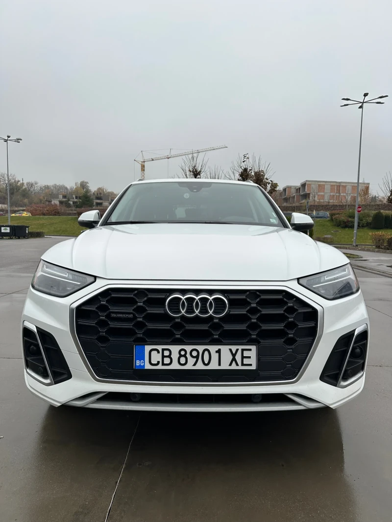 Audi Q5 S-Line, MildHybrid 45 TFSI, Keyless, Panorama, снимка 1 - Автомобили и джипове - 48742452