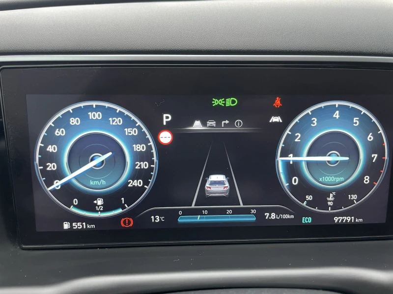 Hyundai Tucson MiHEV 16T 48V 150hp 2WD 7DCT, снимка 13 - Автомобили и джипове - 50959960