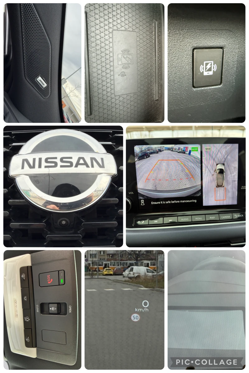 Nissan Qashqai 360 CAMERA* ПАНОРАМА* ПОДГРЕВ ВОЛАН* FULL* FULL* , снимка 15 - Автомобили и джипове - 53560635