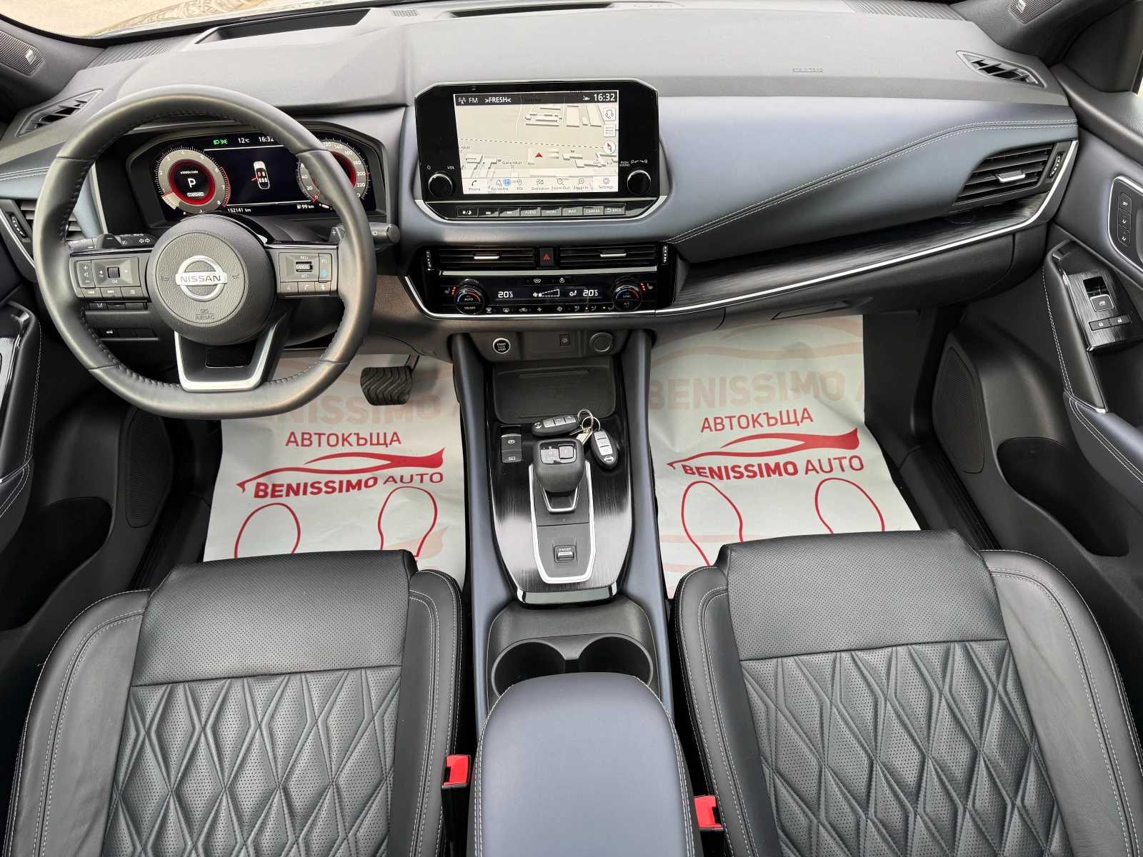 Nissan Qashqai 360 CAMERA* ПАНОРАМА* ПОДГРЕВ ВОЛАН* FULL* FULL*  - изображение 7