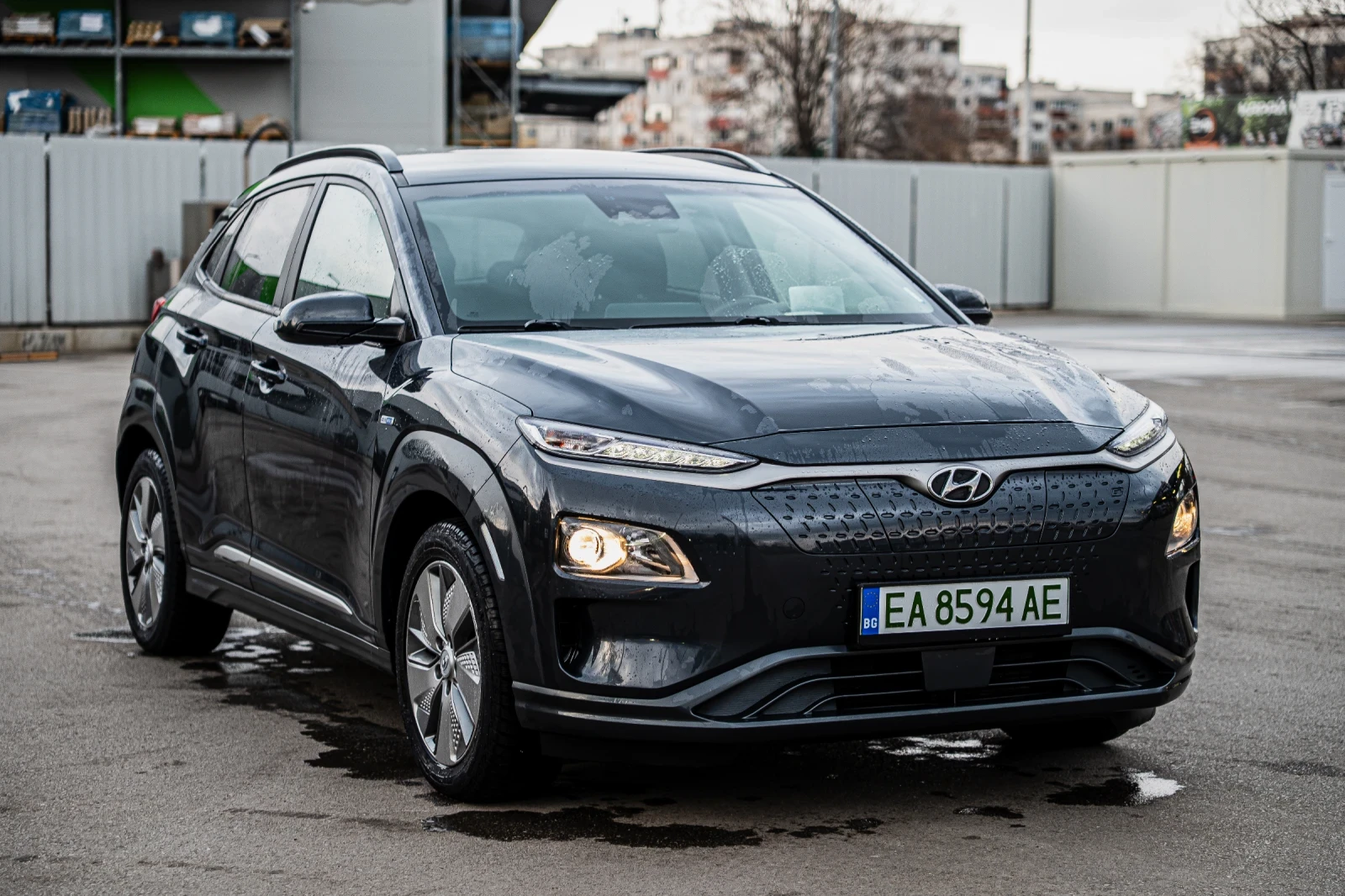 Hyundai Kona 64kWh SOH100% Термопомпа Гаранция 