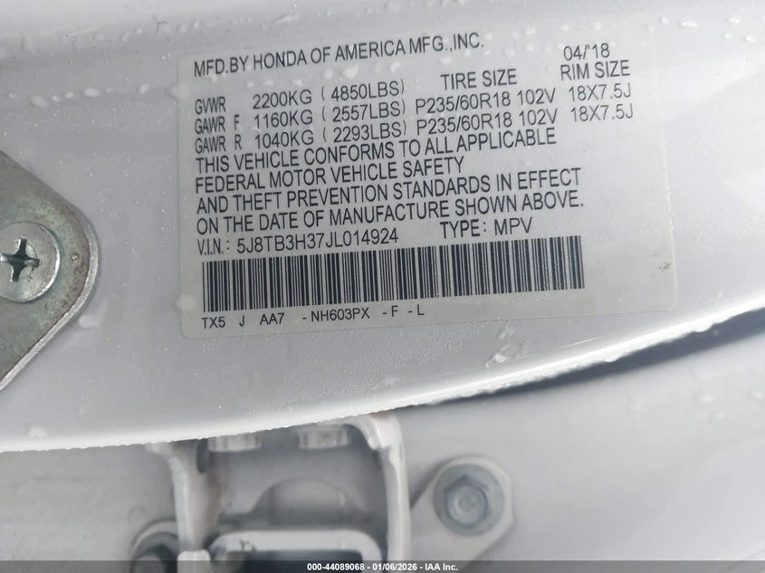 Acura Rdx 3.5L V-6 VVT, 279HP Front Wheel Drive, снимка 9 - Автомобили и джипове - 53978196