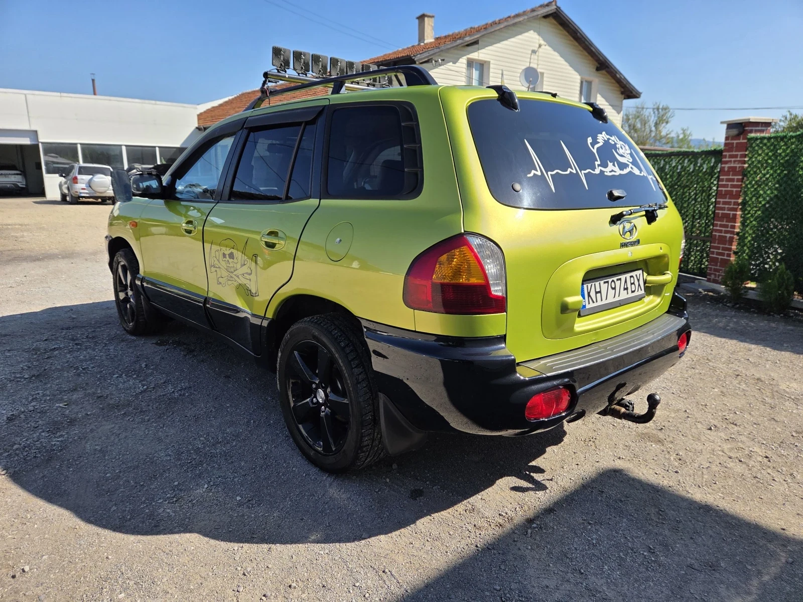 Hyundai Santa fe ОБСЛУЖЕН НА 100%+ OFFROAD ГУМИ, снимка 7 - Автомобили и джипове - 55564911