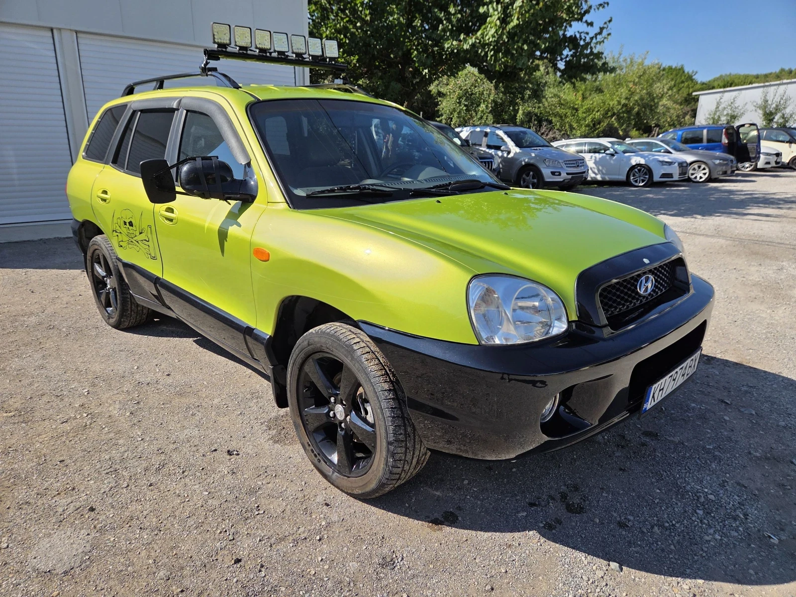Hyundai Santa fe ОБСЛУЖЕН НА 100%+ OFFROAD ГУМИ