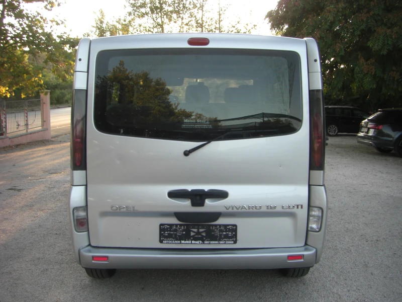 Opel Vivaro 1.9dci TOUR KLIMA 6ck. 8MECTA, снимка 4 - Бусове и автобуси - 51829612