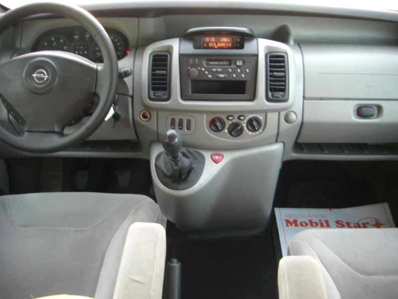 Opel Vivaro 1.9dci TOUR KLIMA 6ck. 8MECTA, снимка 10 - Бусове и автобуси - 51829612