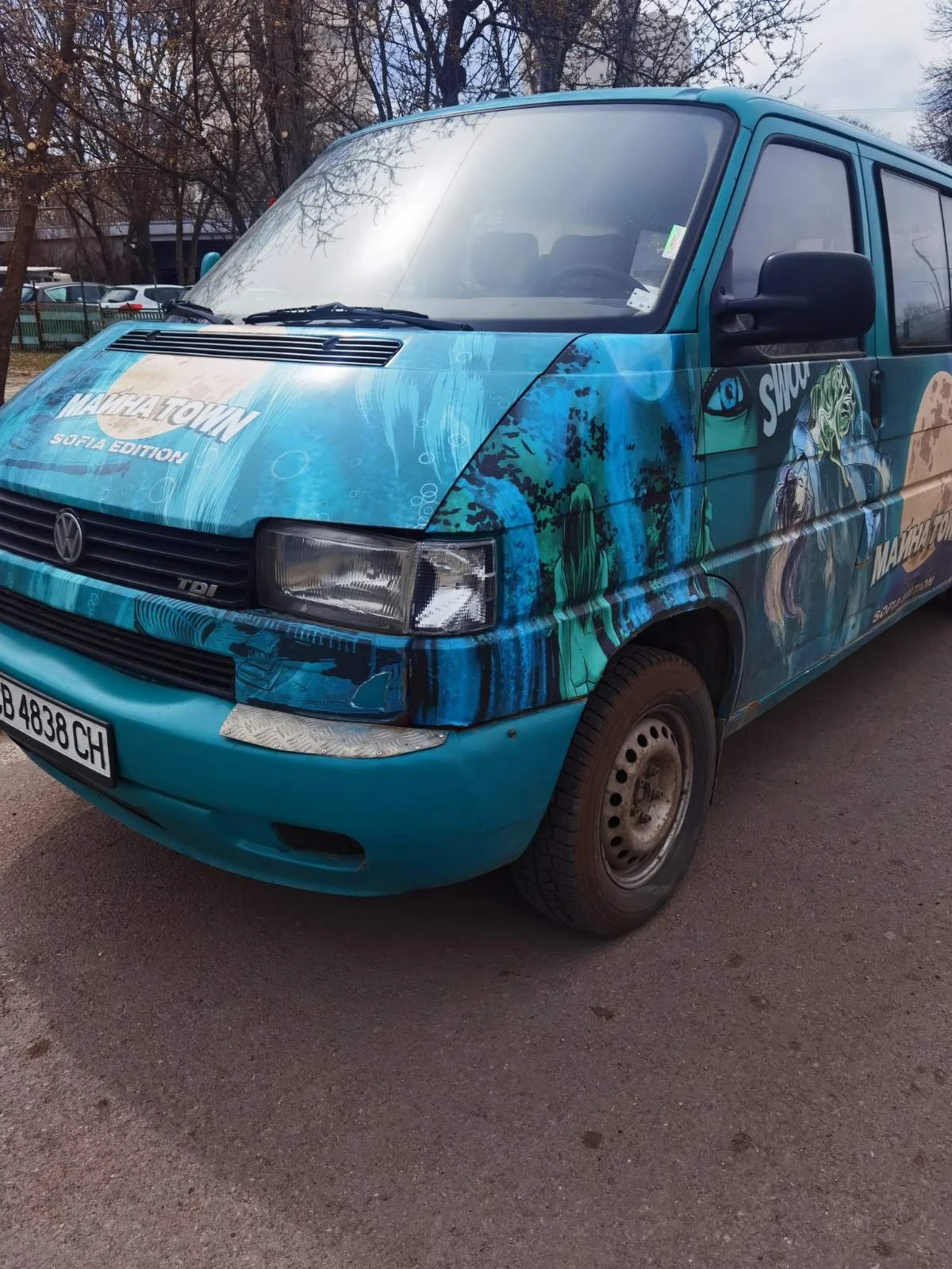 VW Transporter 2.5TDI, снимка 3 - Бусове и автобуси - 53928540