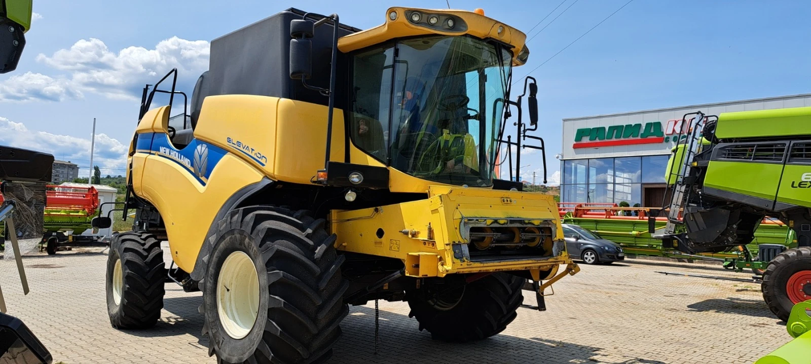 Комбайн New Holland CX6080 - изображение 7