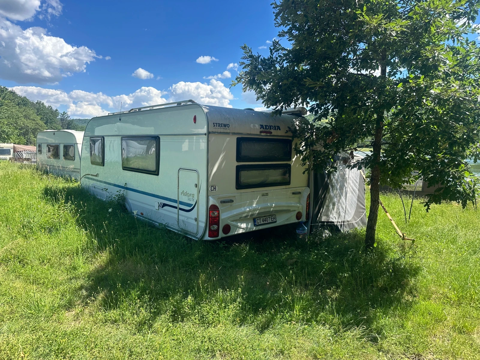Каравана Adria 563 TK/форселт/тента , снимка 4 - Каравани и кемпери - 55078457