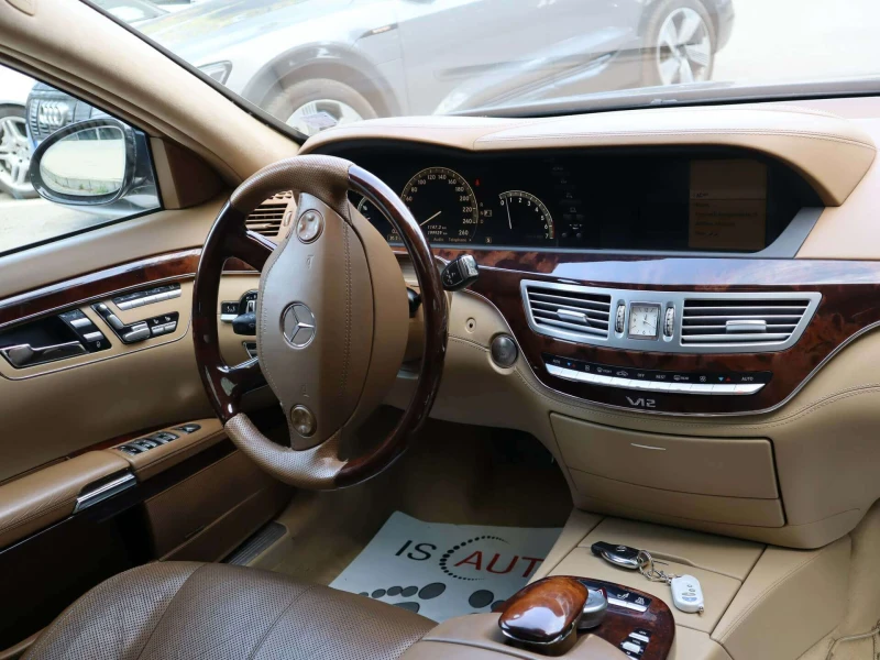 Mercedes-Benz S 600 Magic body control/RSE/Night VISION/Обдухване/Harm, снимка 9 - Автомобили и джипове - 51321939