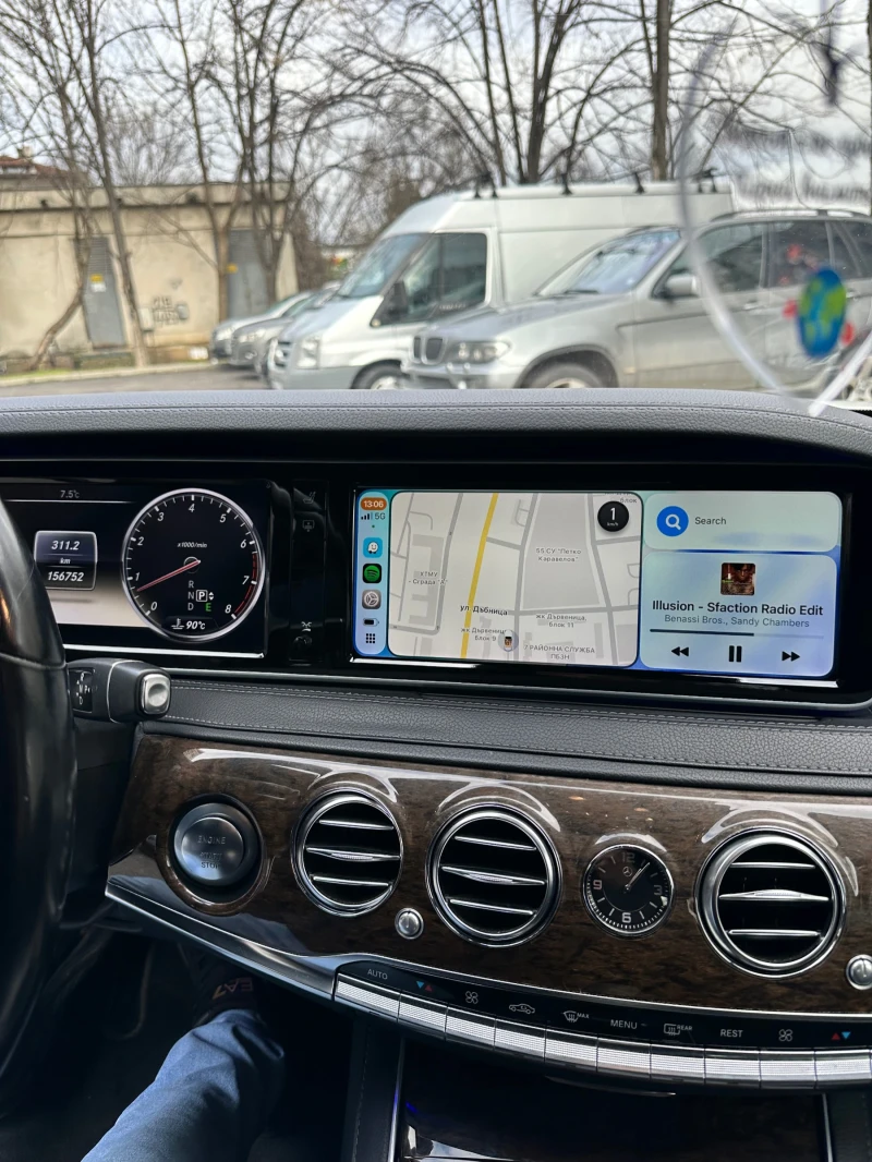 Mercedes-Benz S 500 Сменени вериги, снимка 11 - Автомобили и джипове - 53292973