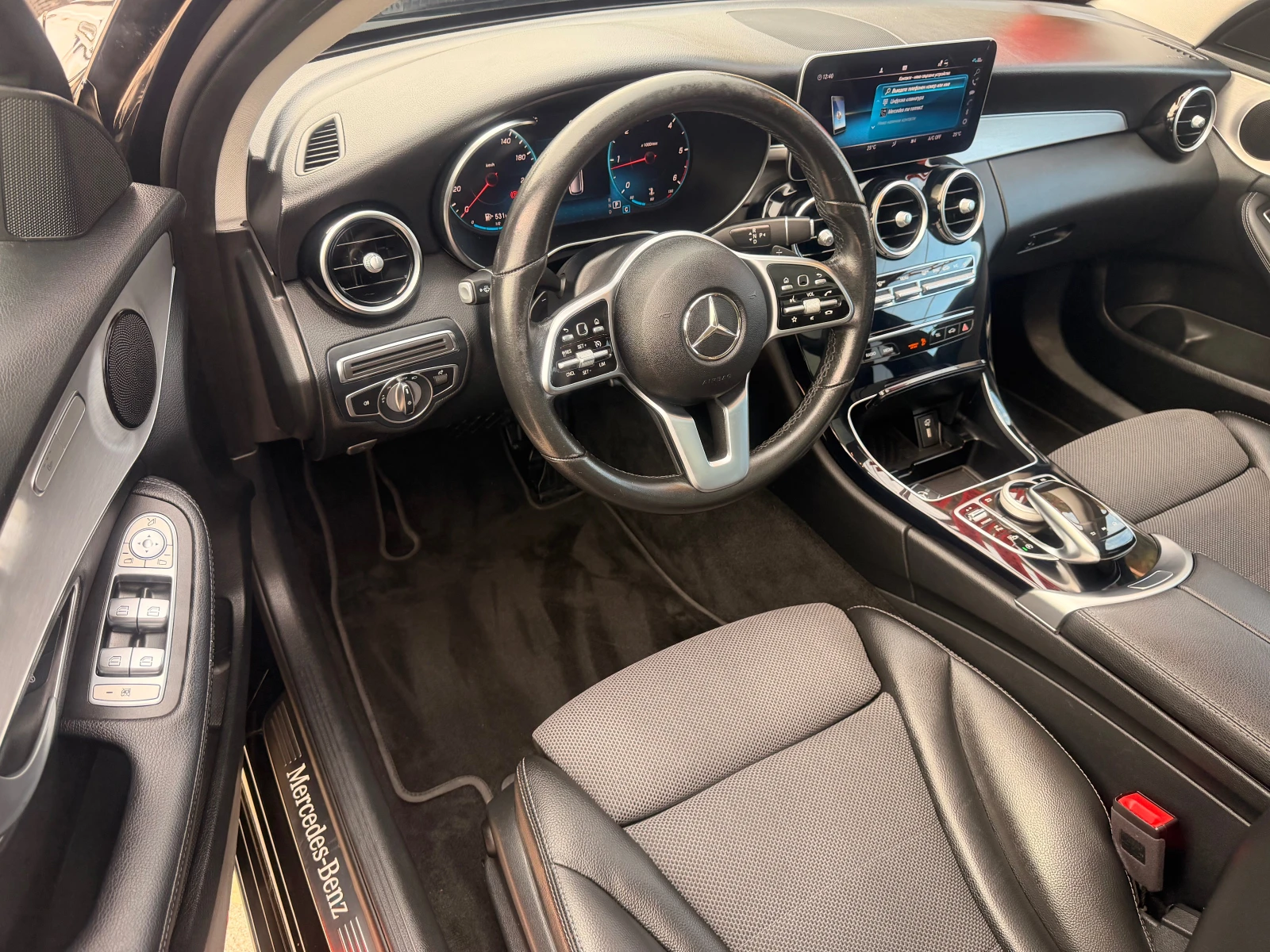 Mercedes-Benz C 220 AMG-LINE* 4MATIC* PANORAMA* DIGITAL* DISTRONIK*  | Mobile.bg   15