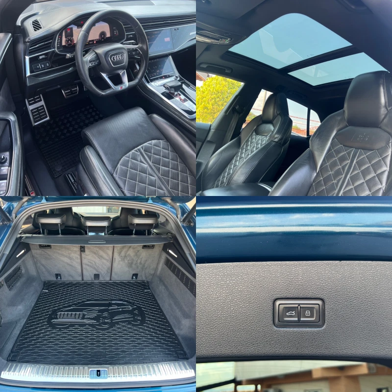 Audi Q8 5.0TDI* 100%км* 3x S line+ * 286ks* FULL* FULL* , снимка 14 - Автомобили и джипове - 50096206