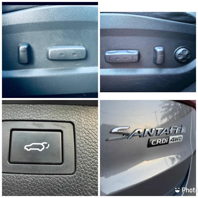 Hyundai Santa fe 2, 2 CRDI 4WD VERTEX Внос Швейцария, снимка 16 - Автомобили и джипове - 53166808