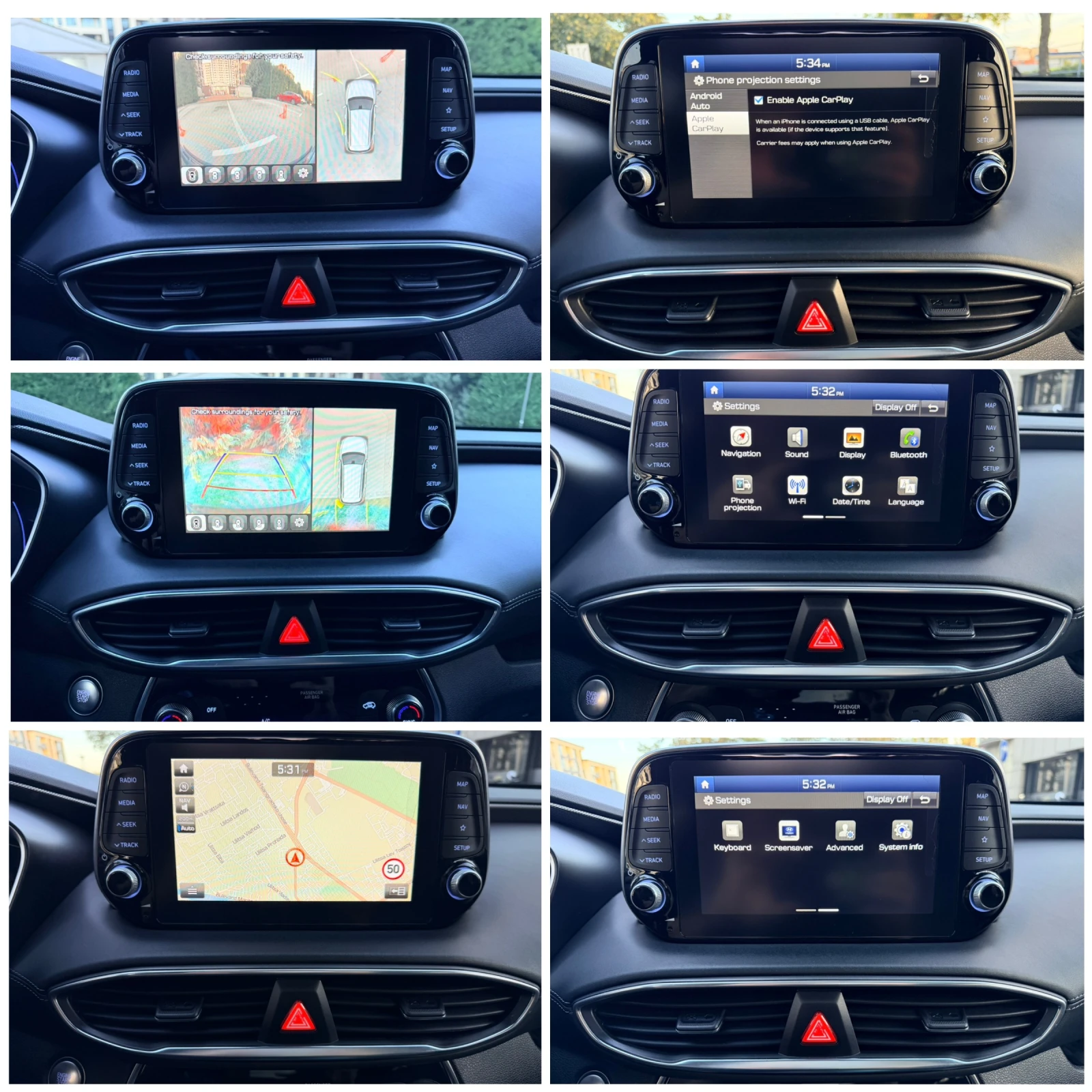 Hyundai Santa fe 2.2CTDI PREMIUM 6+ 1 PANORAMA DIATRONIK 360VIEW  | Mobile.bg � ����������� 16