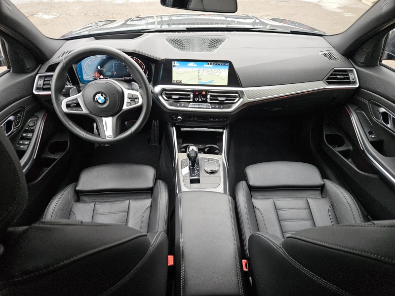 BMW 320 D/M-Sport/HeadUp/CARPLAY/NAVI/LED/БЛУТУТ/EURO6/ТОП, снимка 10 - Автомобили и джипове - 53179047