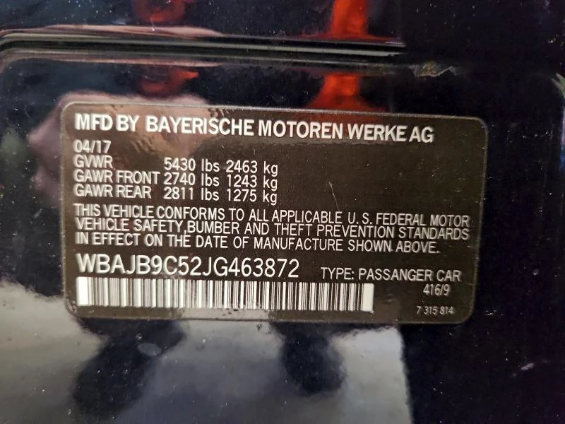 BMW 550 4.4L 8 All wheel drive, снимка 4 - Автомобили и джипове - 53077029