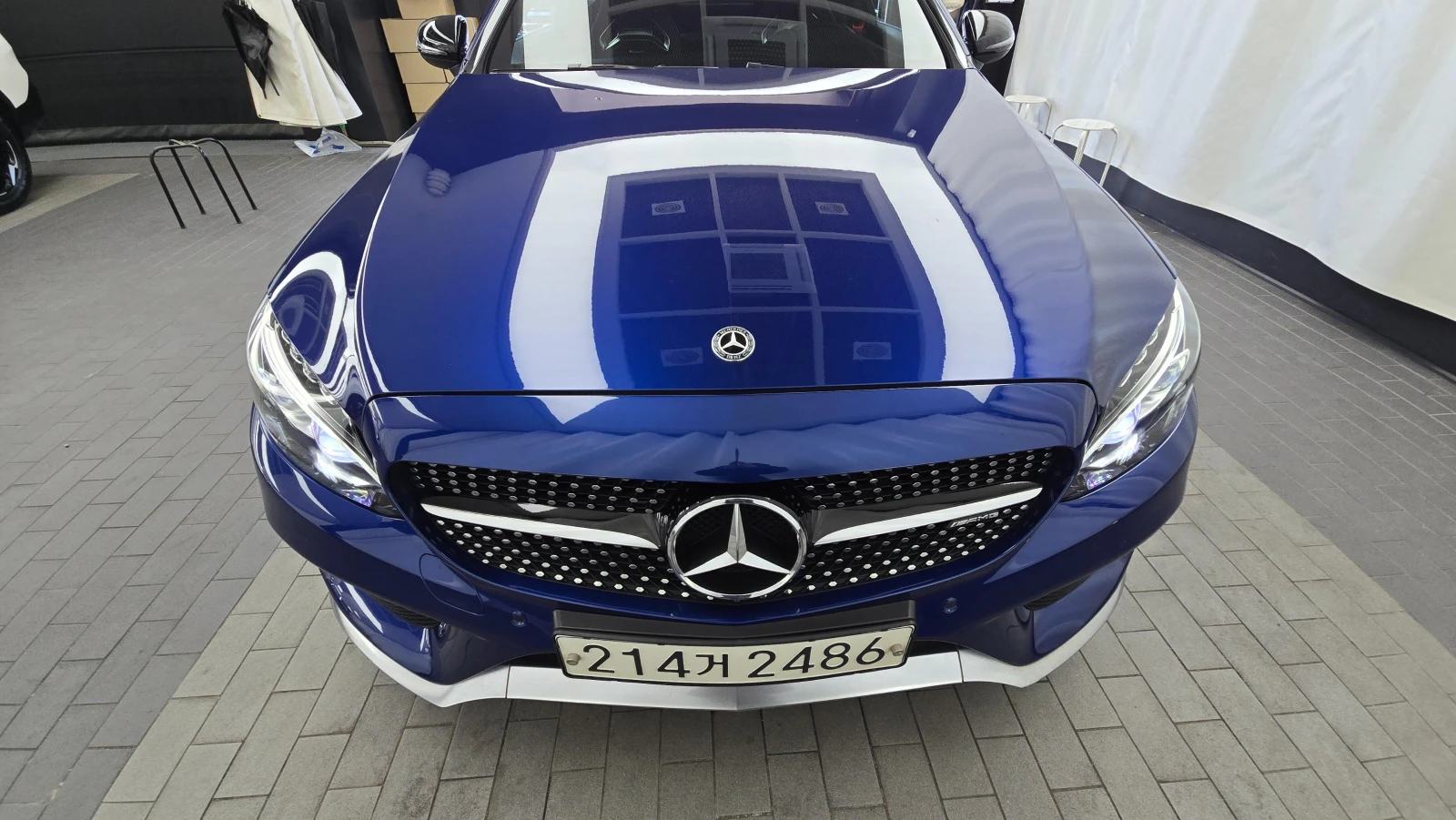 Mercedes-Benz C 43 AMG 4MATIC* HEAD UP* Подгрев* NAVI* Кейлес* Blind Spot, снимка 5 - Автомобили и джипове - 54152432