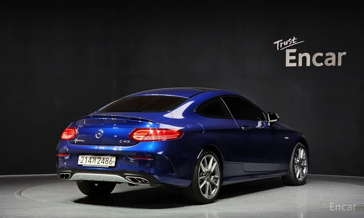 Mercedes-Benz C 43 AMG 4MATIC* HEAD UP* Подгрев* NAVI* Кейлес* Blind Spot, снимка 2 - Автомобили и джипове - 54152432