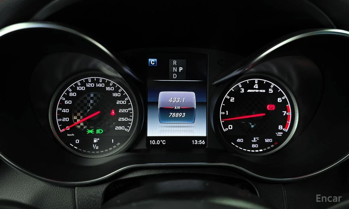 Mercedes-Benz C 43 AMG 4MATIC* HEAD UP* Подгрев* NAVI* Кейлес* Blind Spot, снимка 12 - Автомобили и джипове - 54152432