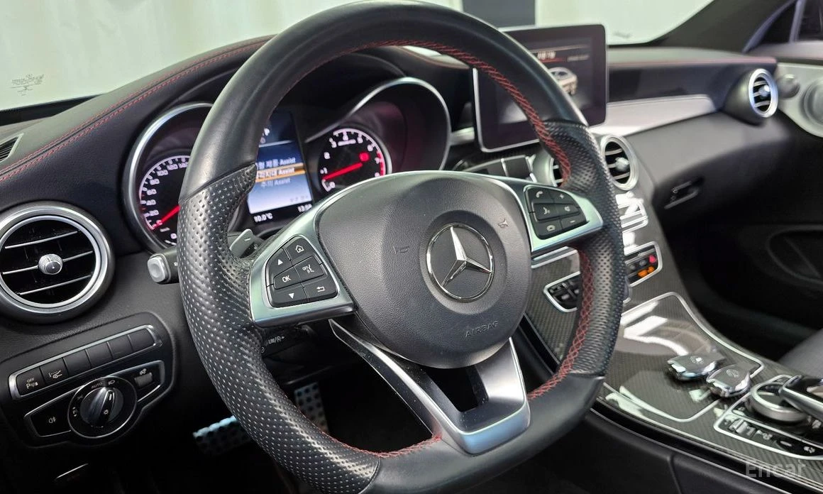 Mercedes-Benz C 43 AMG 4MATIC* HEAD UP* Подгрев* NAVI* Кейлес* Blind Spot, снимка 9 - Автомобили и джипове - 54152432