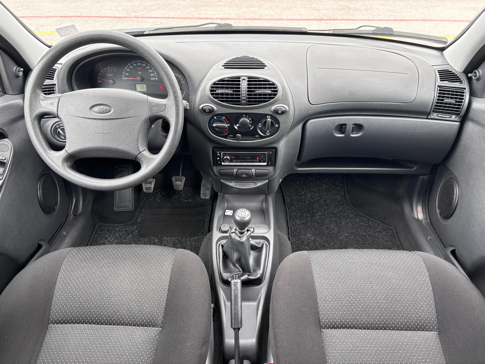 Lada Kalina 1.4i * 54 857km* Климатик* , снимка 10 - Автомобили и джипове - 55204684