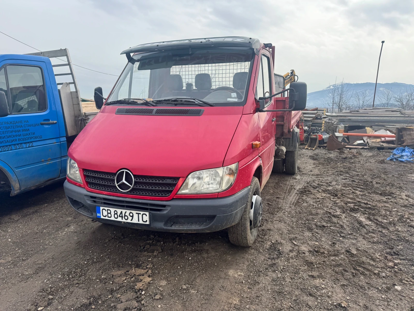 Mercedes-Benz Sprinter 616 Самосвал кара се с Б категория  - изображение 2