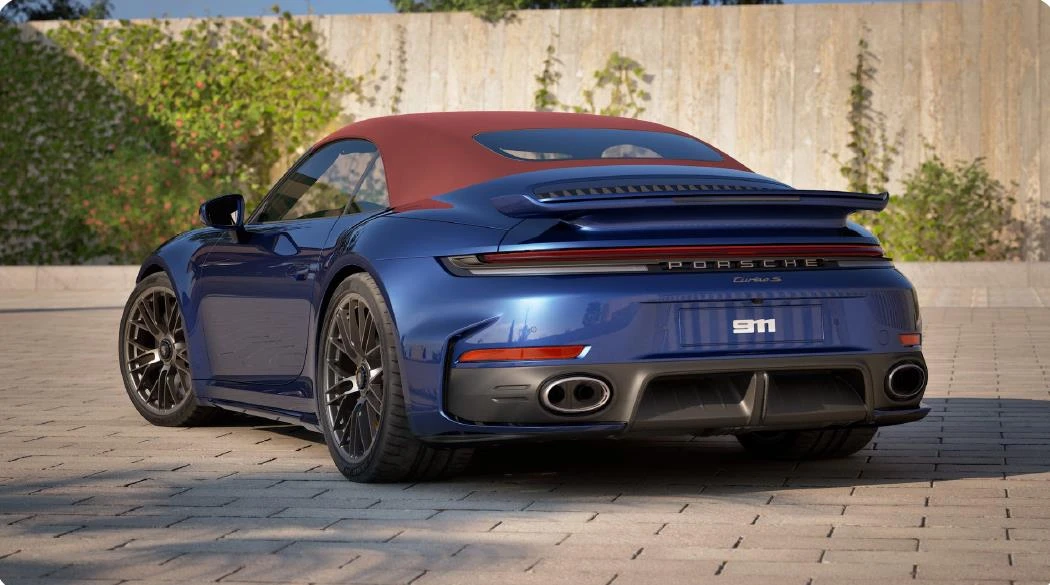 Porsche 911 TURBO S / CABRIO / CERAMIC / SPORT CHRONO/ MATRIX/, снимка 3 - Автомобили и джипове - 56294549