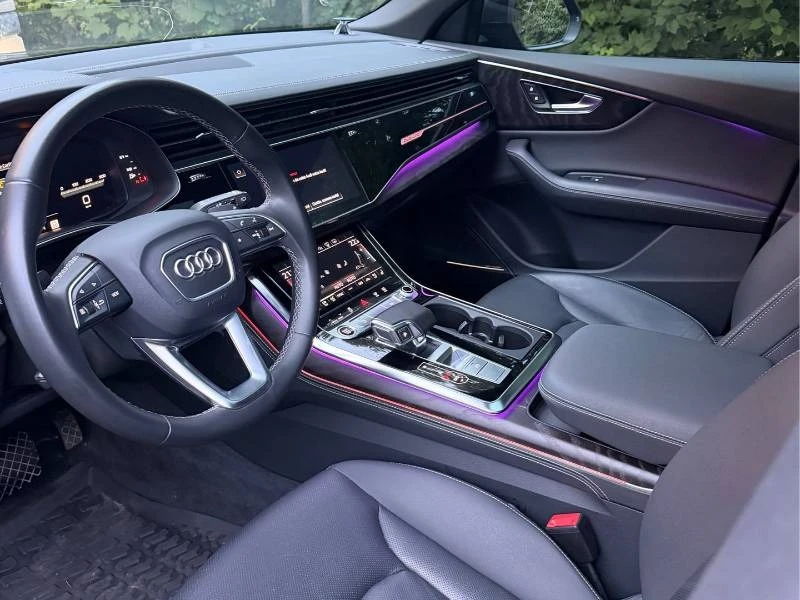 Audi Q8 * Technik * ДИСТРОНИК * 360 * ОБДУХВАНЕ, снимка 7 - Автомобили и джипове - 55887399