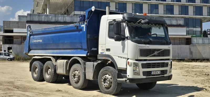 Volvo Fm 400 / климатик / 100% гуми, снимка 1 - Камиони - 49165824