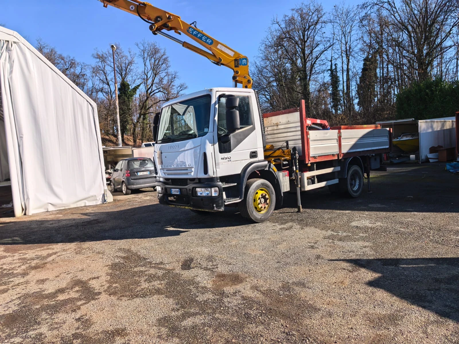 Iveco Eurocargo 12м.стрела/ euro5/ EFFER/ Италия/, снимка 2 - Камиони - 54002373