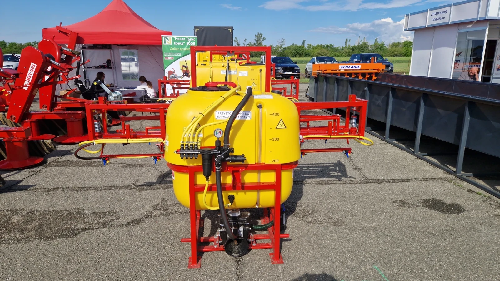 Пръскачка Друга марка TAD LEN 400л 12м КРИЛА - изображение 6
