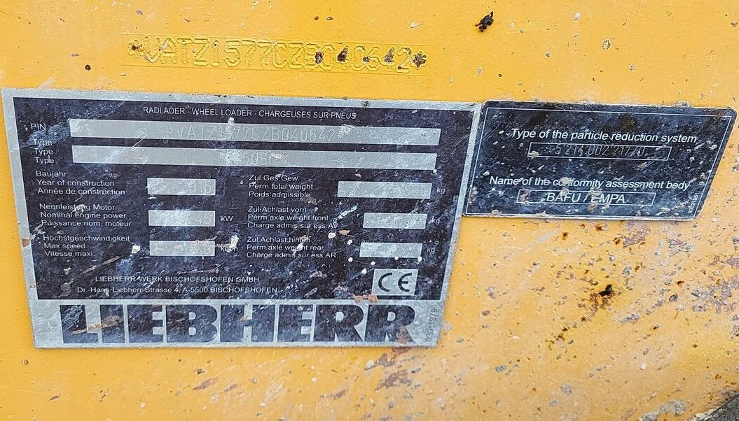 Челен товарач Liebherr L506 C, снимка 6 - Индустриална техника - 54448883