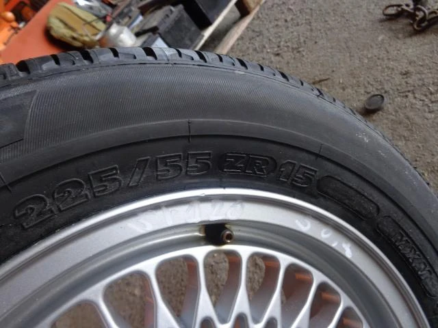 Гуми с джанти Marix 225/55R15, снимка 4 - Гуми и джанти - 14119206