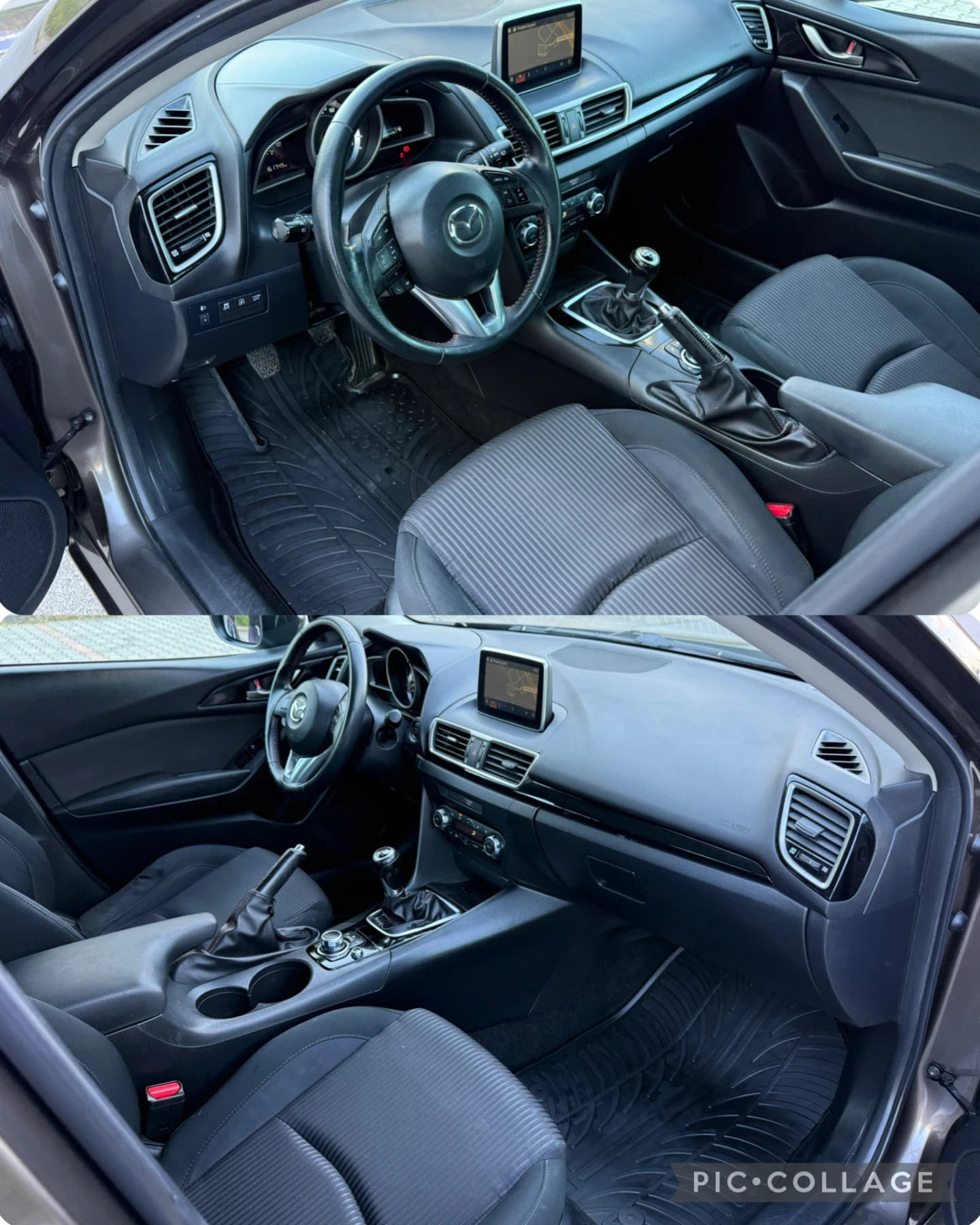 Mazda 3 1.5i/101kc/6ck/Климатроник/Навигация/* Challenge* , снимка 8 - Автомобили и джипове - 55159751