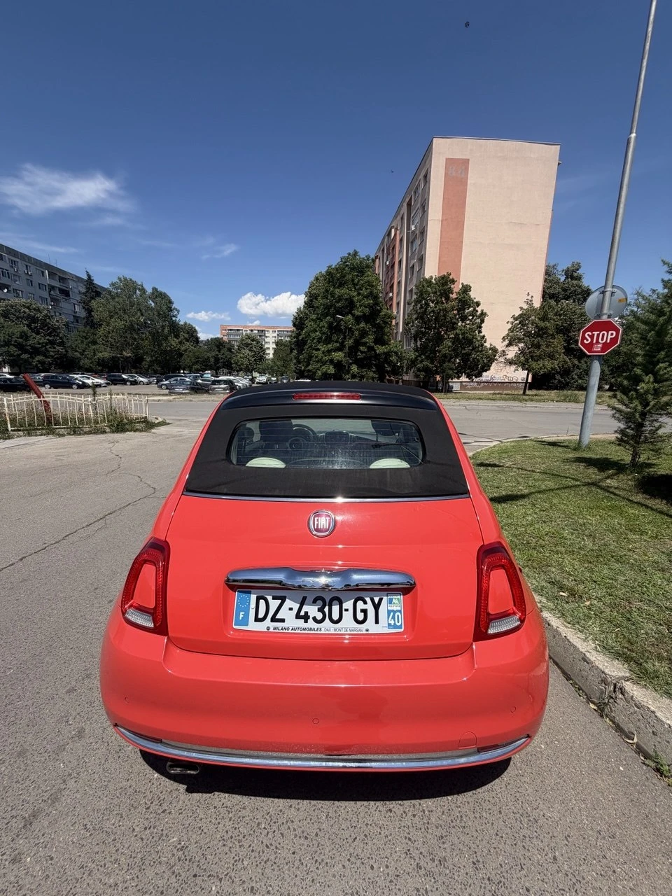 Fiat 500 C 1.2 Cabrio Бартер, снимка 8 - Автомобили и джипове - 55378467