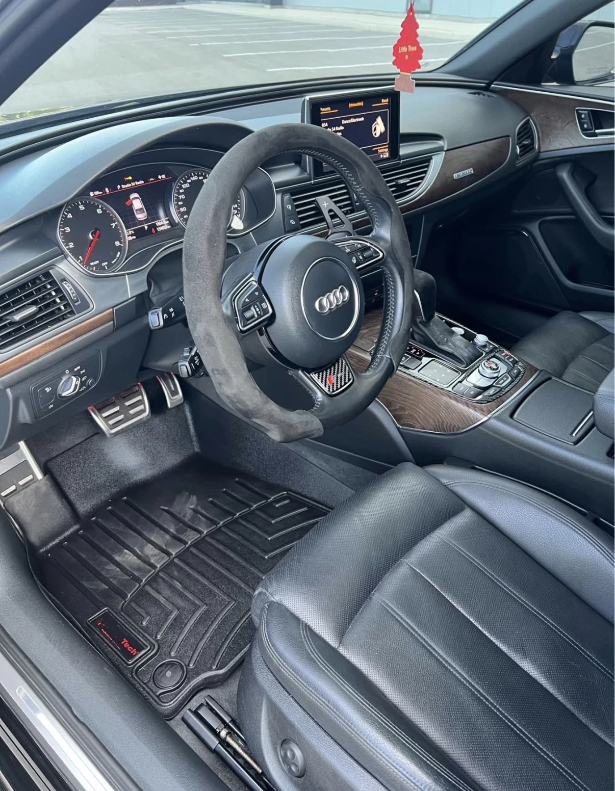 Audi A6 3.0T| GREC| 8ZF| ОБДУХВАНЕ| S LINE| 360| БЕЗ ИНЦИД, снимка 7 - Автомобили и джипове - 55625855