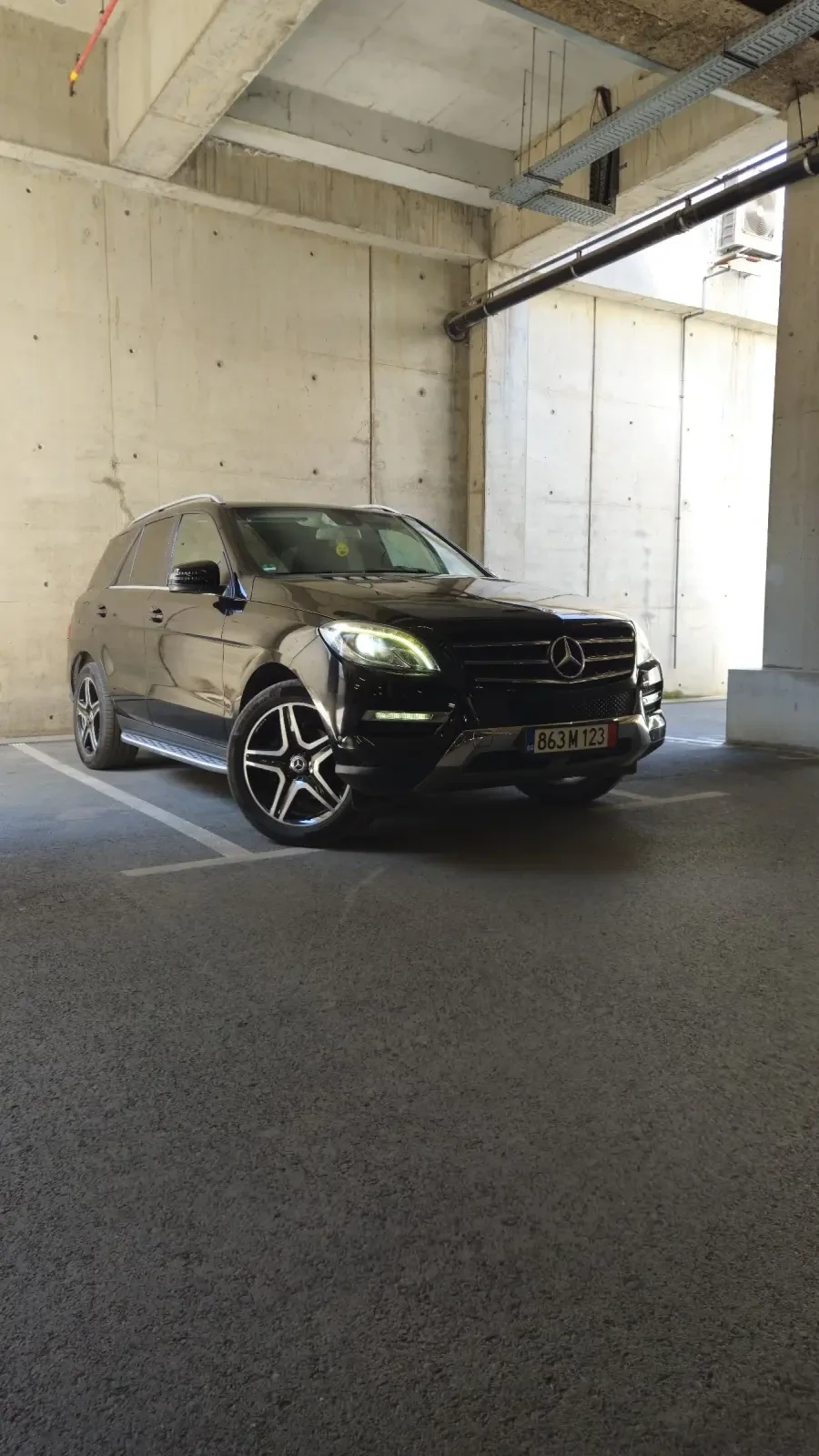 Mercedes-Benz ML 350 Ml350Cdi, cam, ahd, amg