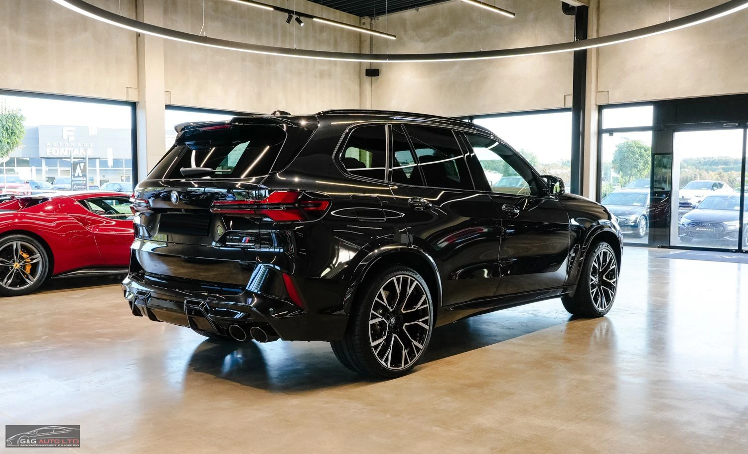 BMW X5M COMPETITON/625HP/FACE-LIFT/360/KLESS/PANO/483v - изображение 8