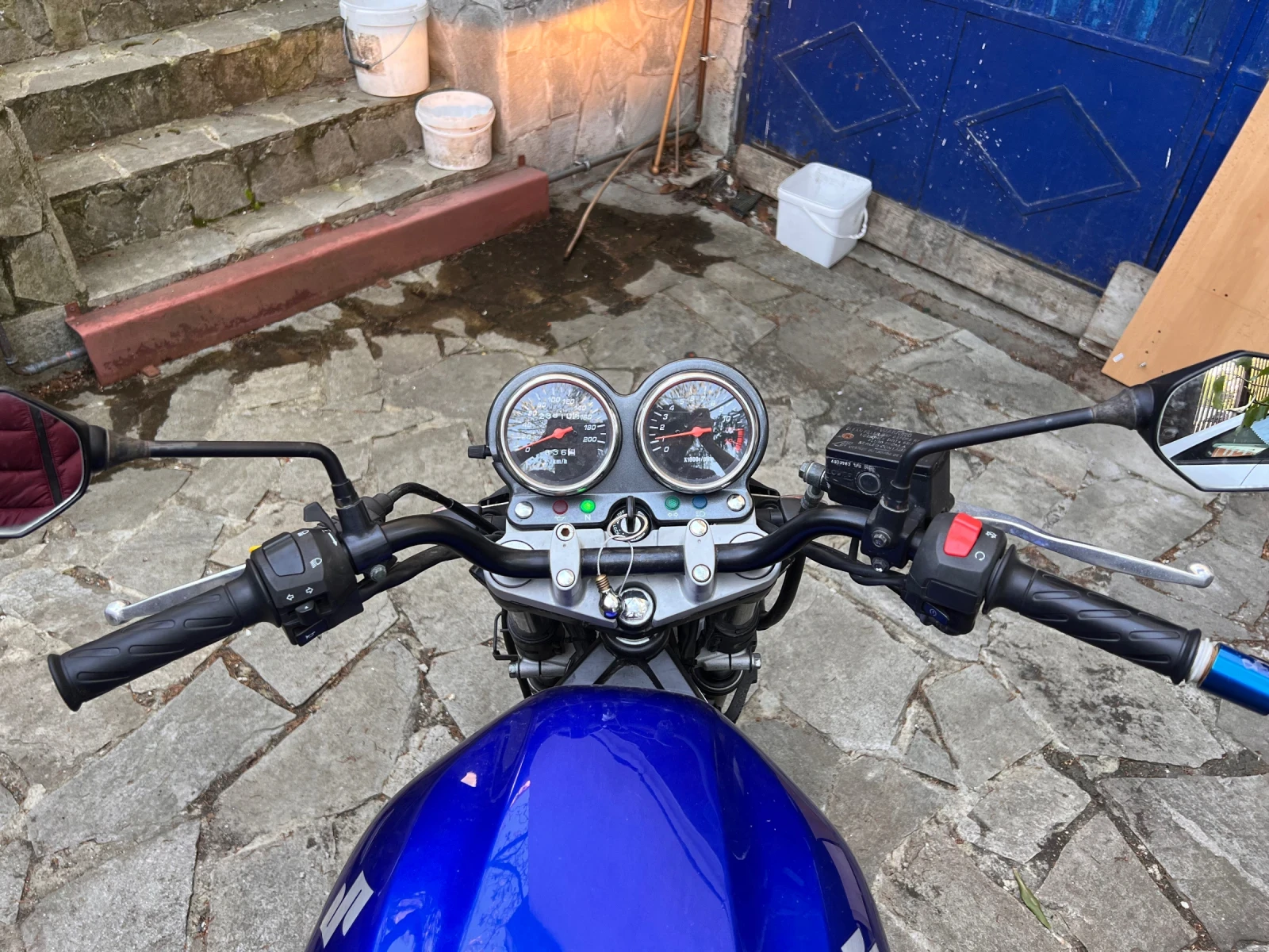 Suzuki Gs 500f, снимка 6 - Мотоциклети и мототехника - 54335879