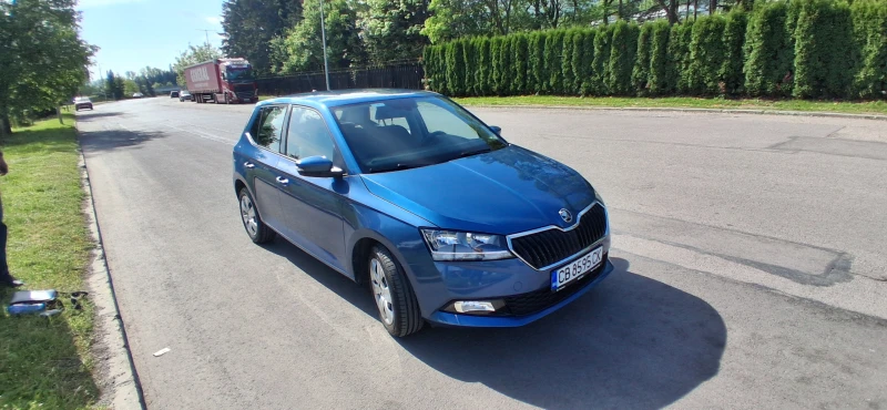 Skoda Fabia Амбишън 1, 0 TSI, 22 000км,  2021  в гаранция , снимка 9 - Автомобили и джипове - 52637886