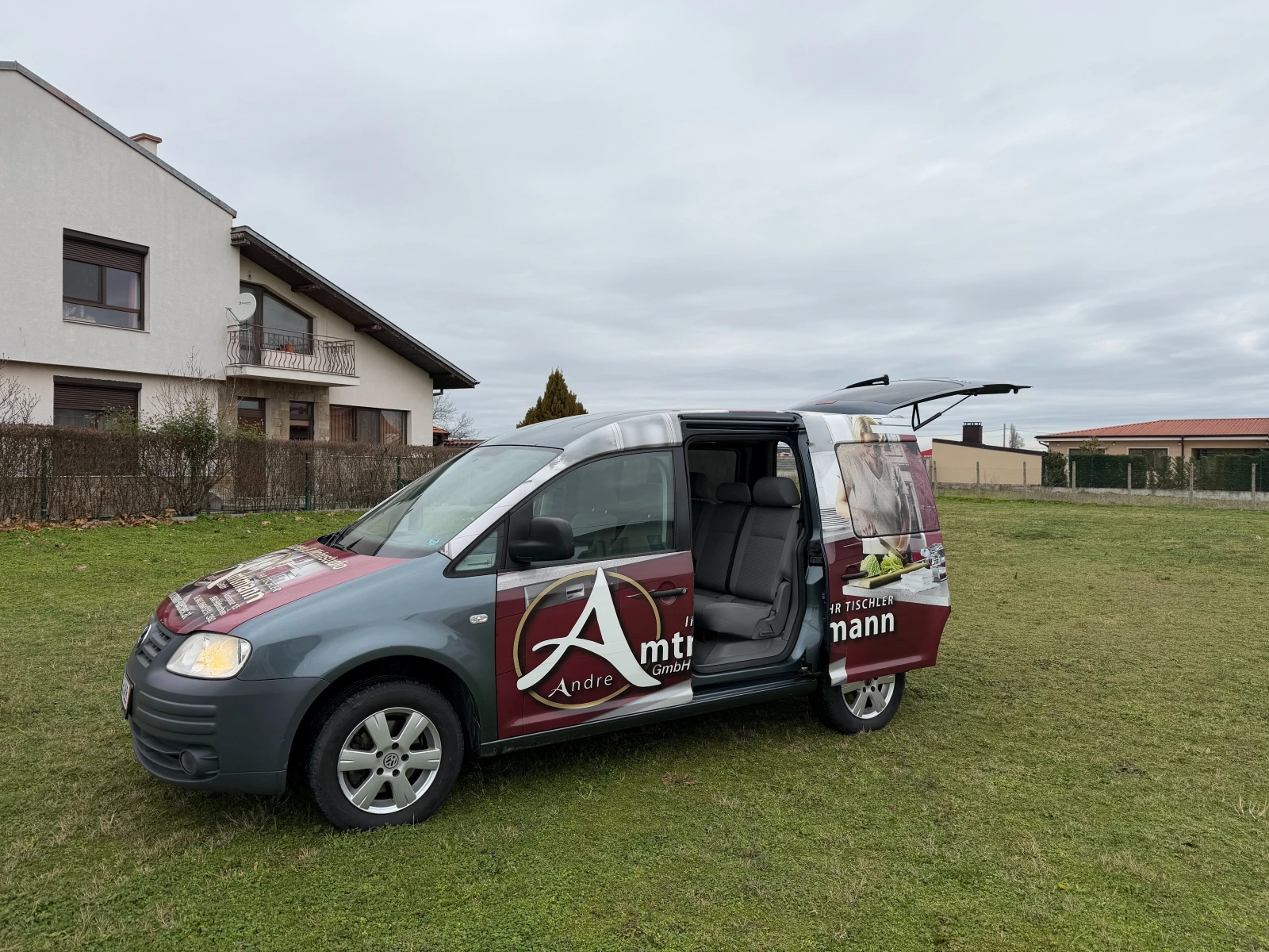 VW Caddy 1.9TDI-105коня-Пътническо/LIFE - изображение 6