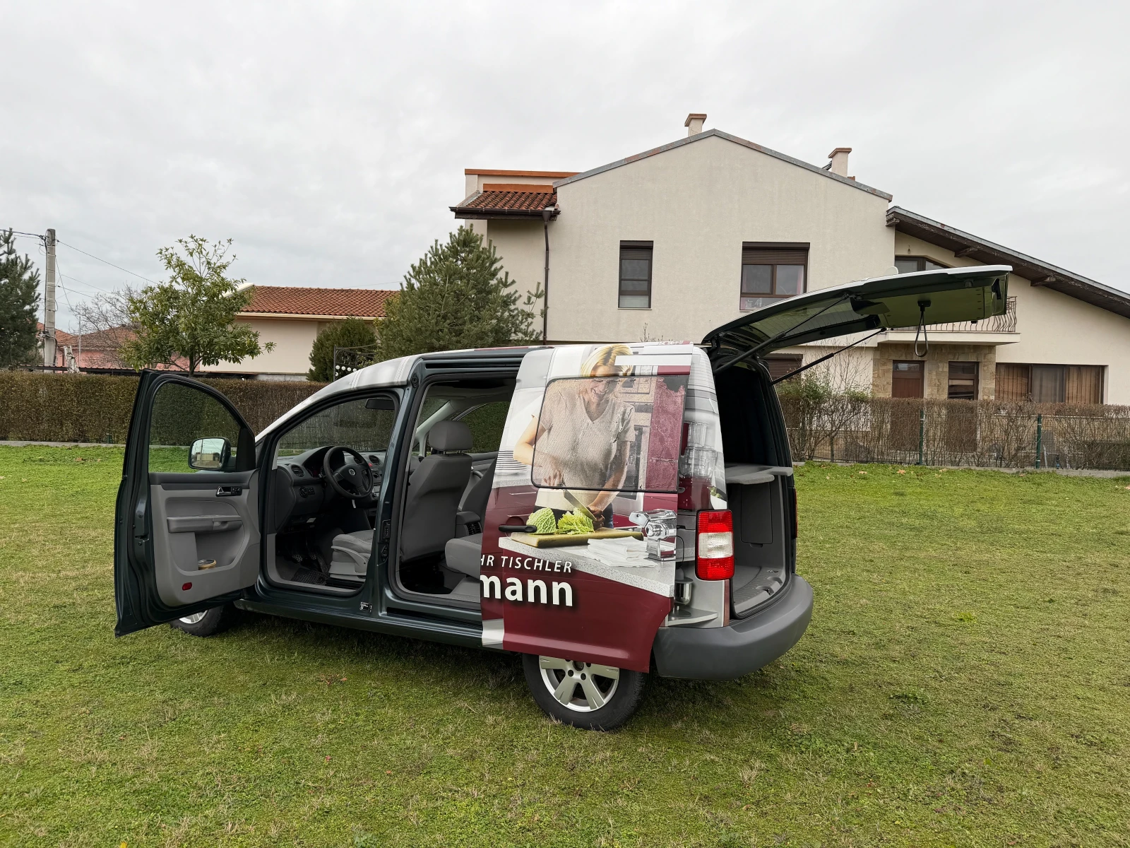 VW Caddy 1.9TDI-105коня-Пътническо/LIFE - изображение 3