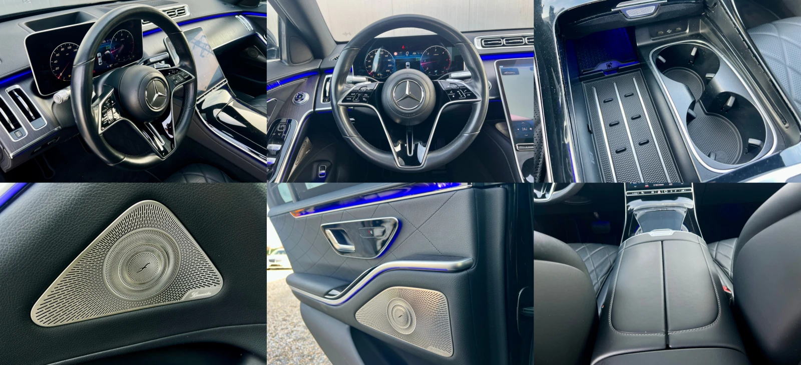 Mercedes-Benz S 350 D 4matic LONG BURMESTER �������� ������� ��������� | Mobile.bg � ����������� 12