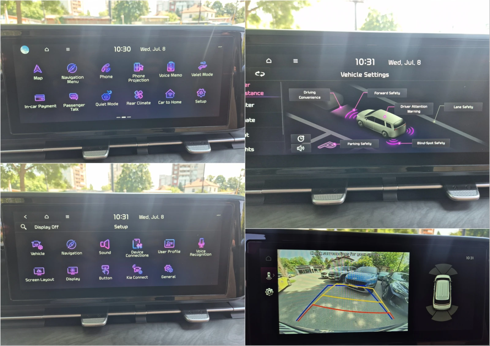 Kia Carnival 2.2 CRDI 8+ 1 ДДС - Наличен в БГ, снимка 10 - Автомобили и джипове - 55815063