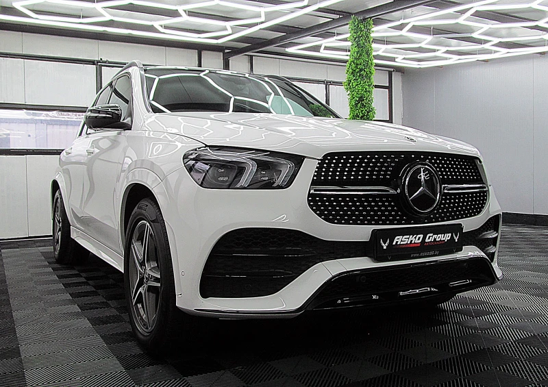 Mercedes-Benz GLE 350 9G, AMG LINE, PANO, DISTR, BURMEST, СОБСТВЕН ЛИЗИН, снимка 3 - Автомобили и джипове - 52451815