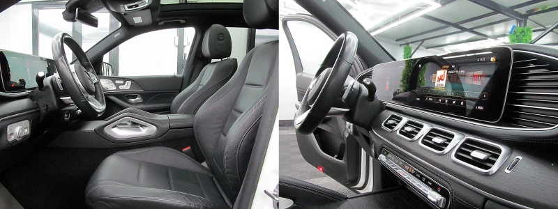 Mercedes-Benz GLE 350 9G, AMG LINE, PANO, DISTR, BURMEST, СОБСТВЕН ЛИЗИН, снимка 15 - Автомобили и джипове - 52451815