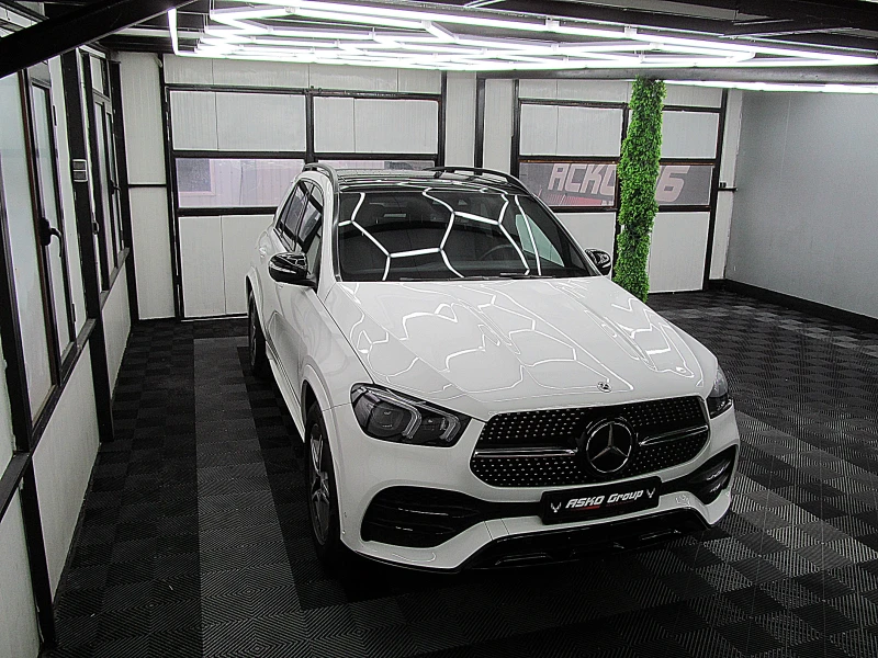 Mercedes-Benz GLE 350 9G, AMG LINE, PANO, DISTR, BURMEST, СОБСТВЕН ЛИЗИН, снимка 8 - Автомобили и джипове - 52451815