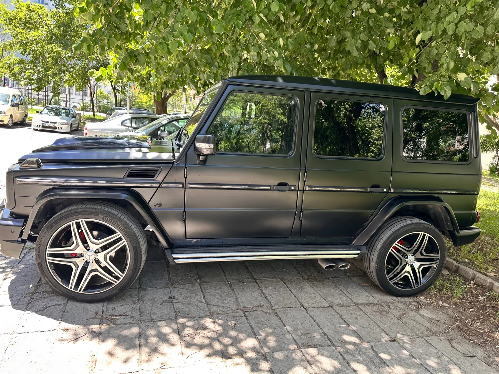 Mercedes-Benz G 500 2006г ГАЗ //БЕНЗИН евро 4, снимка 2 - Автомобили и джипове - 54719182