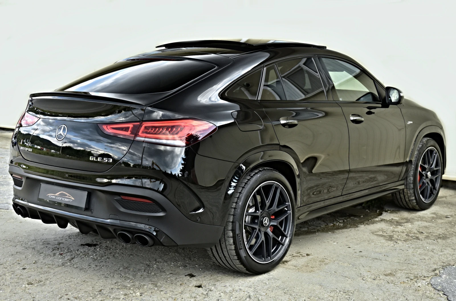 Mercedes-Benz GLE 53 4MATIC COUPE 4M 22AMG Optik 360 4DBURMESTER PANO FULL, снимка 4 - Автомобили и джипове - 54758073